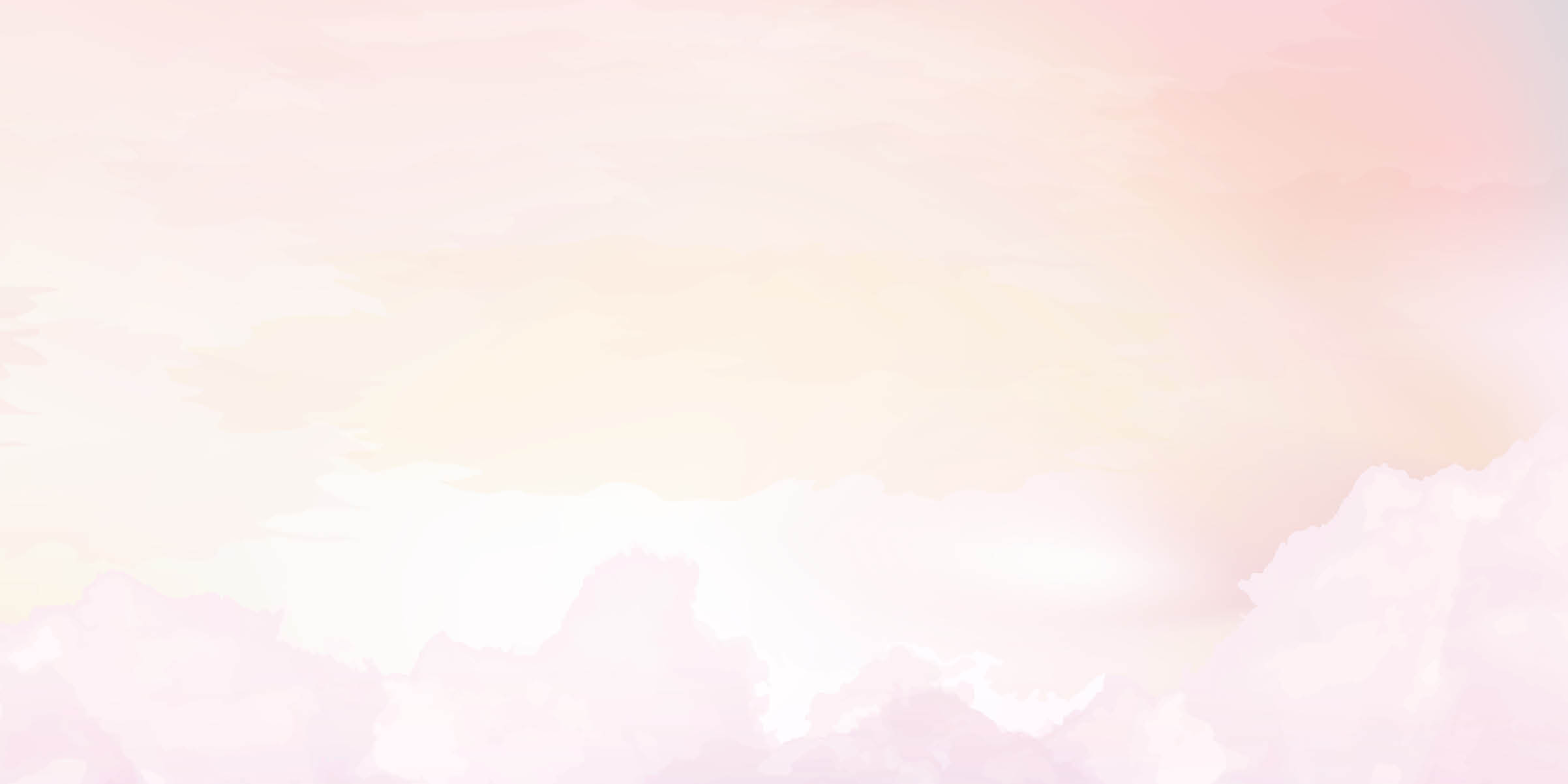 Sugar cotton pink clouds vector design background. Glamour fairytale backdrop. Plane sky view with stars and sunset. Watercolor style texture. Delicate card. Elegant decoration. Fantasy pastel color