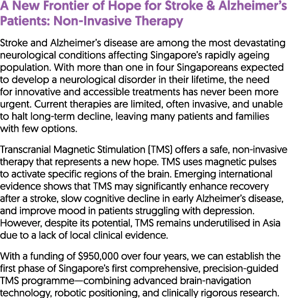 A New Frontier of Hope for Stroke & Alzheimer’s Patients: Non Invasive Therapy Stroke and Alzheimer’s disease are amo...