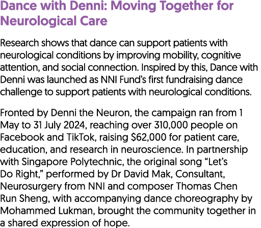 Dance with Denni: Moving Together for Neurological Care Research shows that dance can support patients with neurologi...